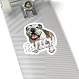 Butch the Bulldog Kiss-Cut Stickers