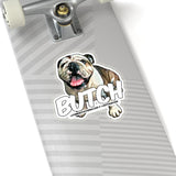 Butch the Bulldog Kiss-Cut Stickers