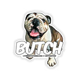 Butch the Bulldog Kiss-Cut Stickers