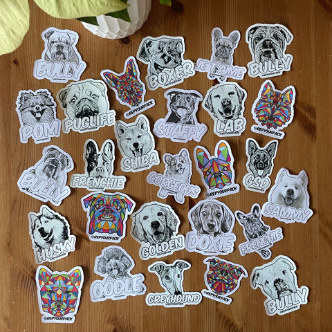 Dog Breed Stickers