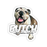 Butch the Bulldog Kiss-Cut Stickers