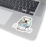 Peaches Tie Dye Kiss-Cut Stickers