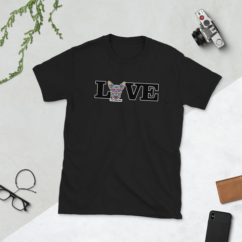 New Love Bull Terrier Short-Sleeve Unisex T-Shirt
