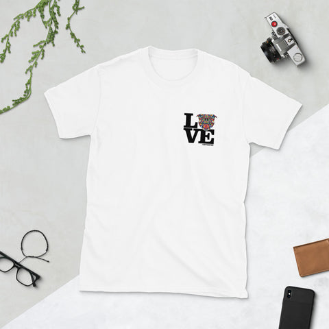 Love Staffy Short-Sleeve Unisex T-Shirt
