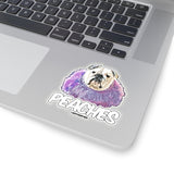 Peaches Boa Stickers