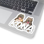Kona 3 Stickers