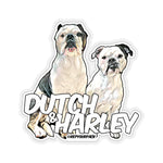 Dutch & Harley Stickers