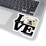 Peaches Love Kiss-Cut Stickers