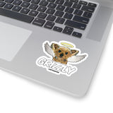 Grizzly Angel Wings Stickers