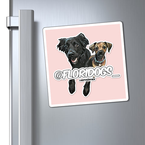 @floridogs_ Magnets (pink BG)