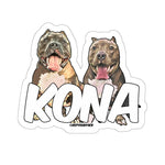 Kona 3 Stickers