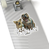 Ayla & Skrallan Stickers