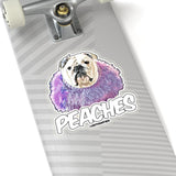 Peaches Boa Stickers