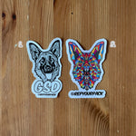 German Shepherd Dog GSD Sticker