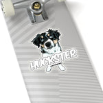 Huckster Stickers