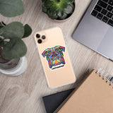 Bulldog Polygon iPhone Case