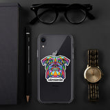 Bulldog Polygon iPhone Case