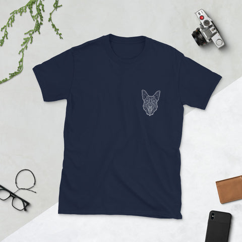 GSD Whiteline Short-Sleeve Unisex Tee