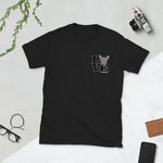 Love Bull Terrier Short-Sleeve Unisex T-Shirt