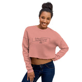 Be the Person Crop Sweatshirt