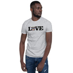 New Love Bulldog Short-Sleeve Unisex T-Shirt