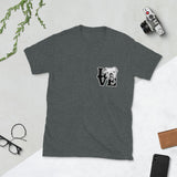 English Bulldog Love Unisex Tee