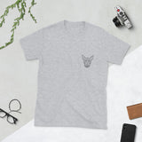 Bull Terrier Polygon Blackline Unisex Tee