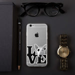 Bull Terrier Love iPhone Case