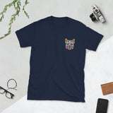 Shiba Inu Polygon Colour Unisex Tee