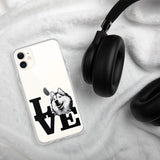 Husky Love iPhone Case