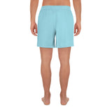 Bulldog Turquoise Men's Athletic Long Shorts