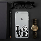 Husky Love iPhone Case