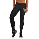 Bull Terrier Polygon Leggings