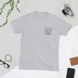 Shiba Inu Polygon Blackline Unisex Tee