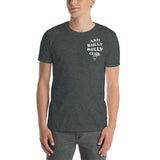 ANTI BULLY BULLY CLUB (BULL TERRIER) SHORT-SLEEVE UNISEX T-SHIRT