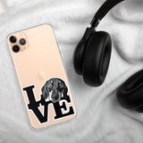 Dachshund Love iPhone Case