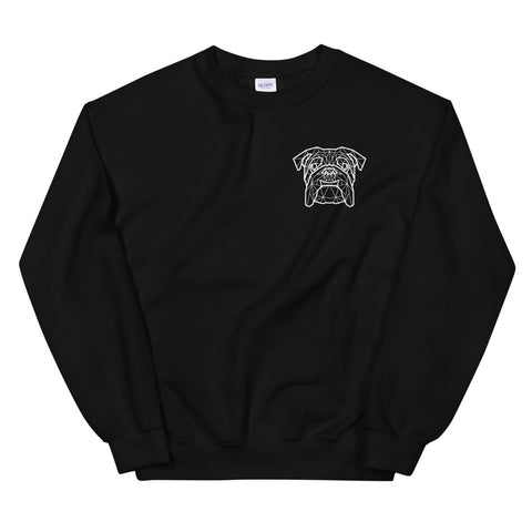 Bulldog Polygon Unisex Sweatshirt