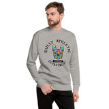 Bully (Frenchie) Athletic Dept Polygon Colour Unisex Fleece Pullover