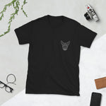 Bull Terrier Polygon Whiteline Unisex Tee