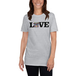 New Love Bulldog Short-Sleeve Unisex T-Shirt