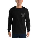 Bull Terrier White Unisex Long Sleeve Shirt