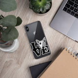 Bull Terrier Love iPhone Case