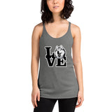 Husky Love Women's Racerback Tank