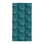 Shiba Inu Beach Towel