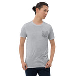 Shiba Inu Polygon Blackline Unisex Tee