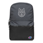 Husky Embroidered Champion Backpack