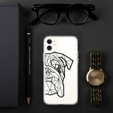 Bulldog Polygon iPhone Case