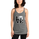 Pug Love Women's Racerback Tank