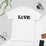 New Love Frenchie Short-Sleeve Unisex T-Shirt