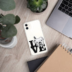 English Bulldog Love iPhone Case